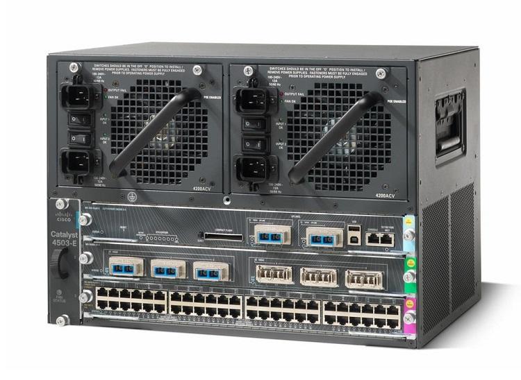 Przełącznik Cisco WS-C4503E-S7L+48V+ WS-C4503E-S7L+48V+ by Cisco