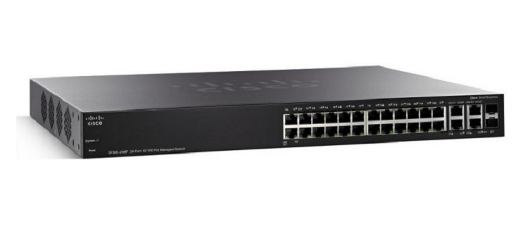 Przełącznik Cisco SB SF300-24MP (SF300-24MP-K9-EU) SF300-24MP-K9-EU by Cisco