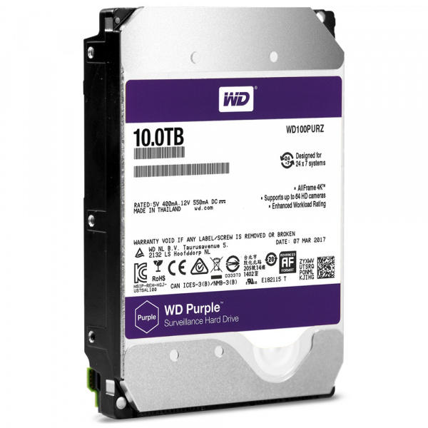 Жорсткий диск WD (WD100PURZ) WD100PURZ by WD