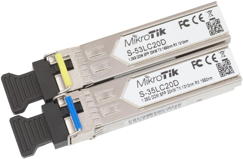 Moduł optyczny MikroTik S-3553LC20D S-3553LC20D by Mikrotik
