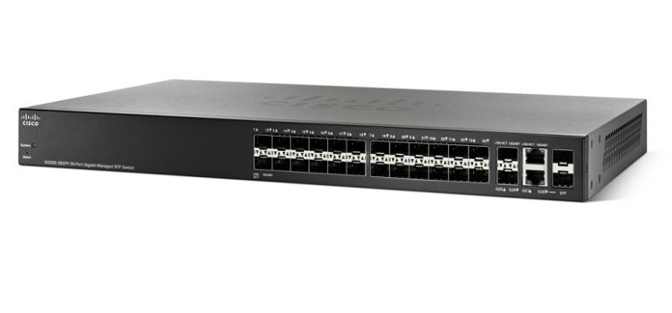 Przełącznik Cisco SB SG300-28SFP (SG300-28SFP-K9-EU) SG300-28SFP-K9-EU by Cisco