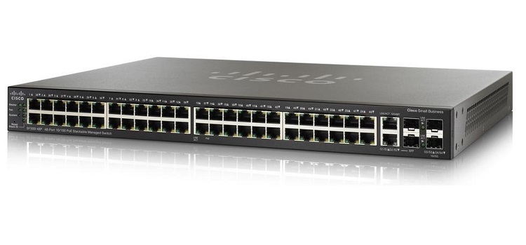 Przełącznik Cisco SB SF500-48P (SF500-48P-K9-G5-EU) SF500-48P-K9-G5-EU by Cisco