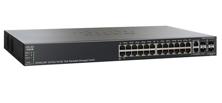 Przełącznik Cisco SB SF500-24P (SF500-24P-K9-G5-EU) SF500-24P-K9-G5-EU by Cisco