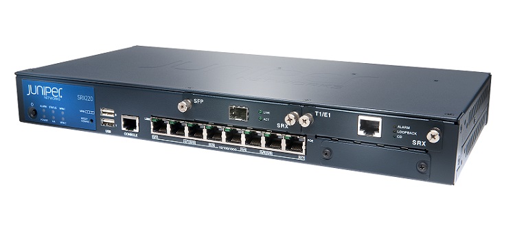 Zapora sieciowa Juniper SRX220H2 SRX220H2 by Juniper