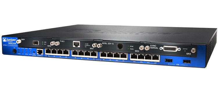 Zapora sieciowa Juniper SRX240H2-DC SRX240H2-DC by Juniper
