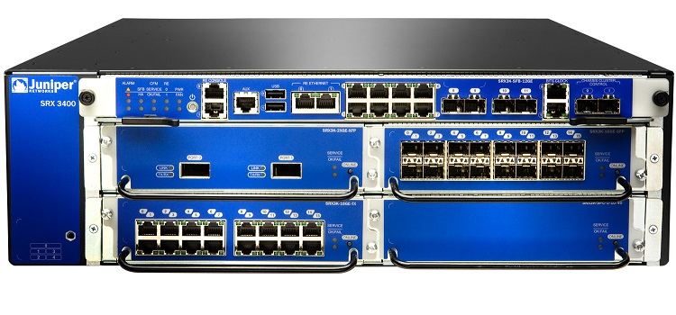 Zapora sieciowa Juniper SRX3400BASE-AC SRX3400BASE-AC by Juniper