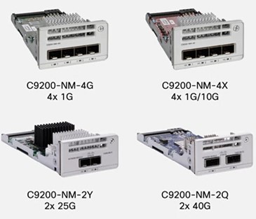 Moduł interfejsu Cisco C9200-NM-4X C9200-NM-4X by Cisco