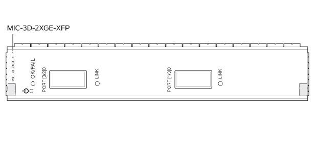 Moduł interfejsu Juniper MIC-3D-2XGE-XFP MIC-3D-2XGE-XFP by Juniper