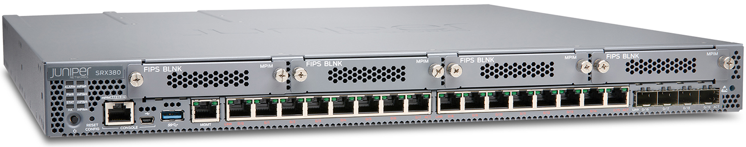 Zapora sieciowa Juniper SRX380-P-SYS-JB-AC SRX380-P-SYS-JB-AC by Juniper