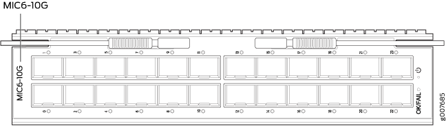 Moduł interfejsu Juniper MIC6-10G-OTN MIC6-10G-OTN by Juniper