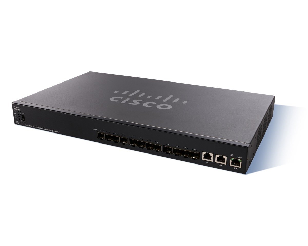 Przełącznik Cisco SB SX550X-12F-K9 (SX550X-12F-K9-EU) SX550X-12F-K9-EU by Cisco