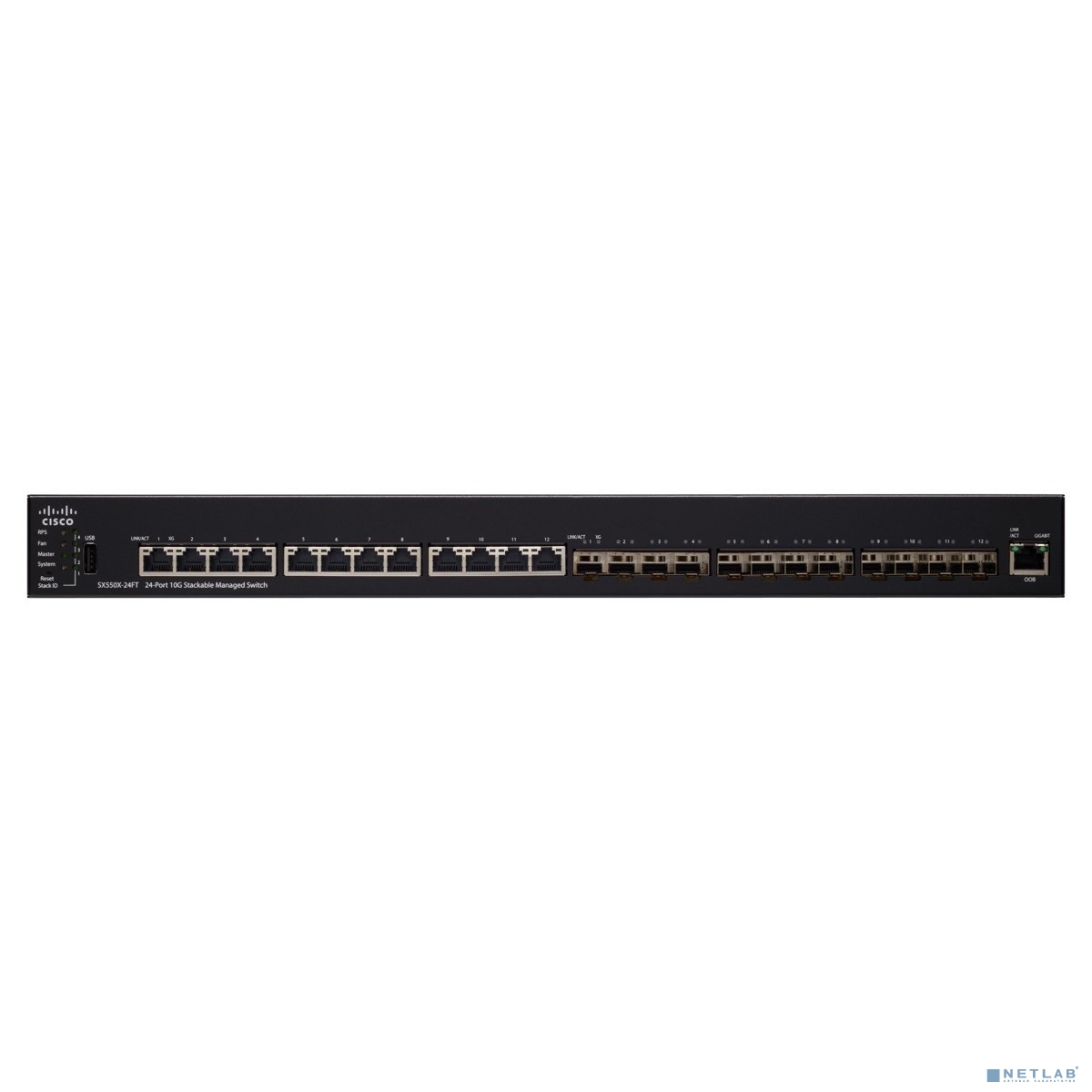 Przełącznik Cisco SB SX550X-24-K9 (SX550X-24-K9-EU) SX550X-24-K9-EU by Cisco