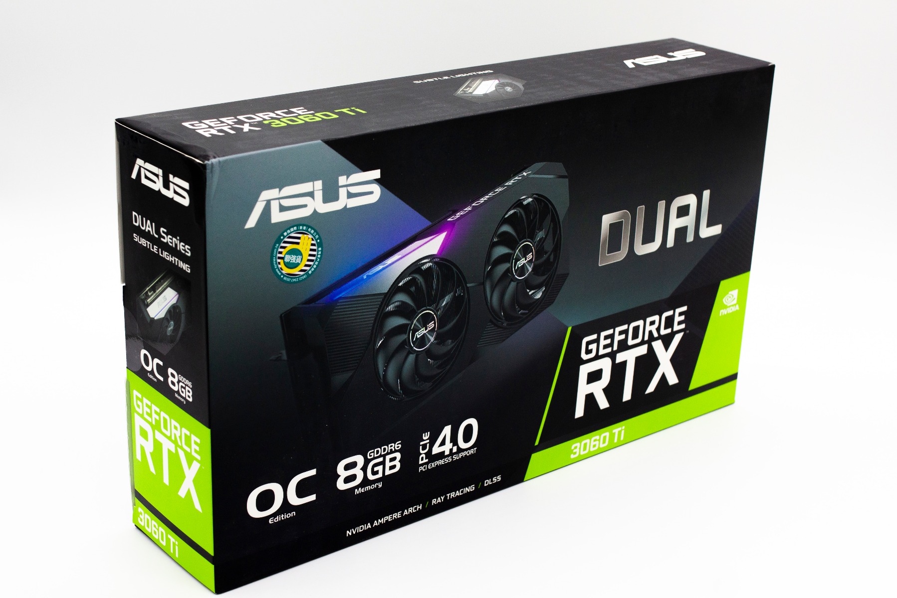 Відеокарта ASUS Dual GeForce RTX 3060 Ti OC Edition (DUAL-RTX3060TI-O8G) DUAL-RTX3060TI-O8G 