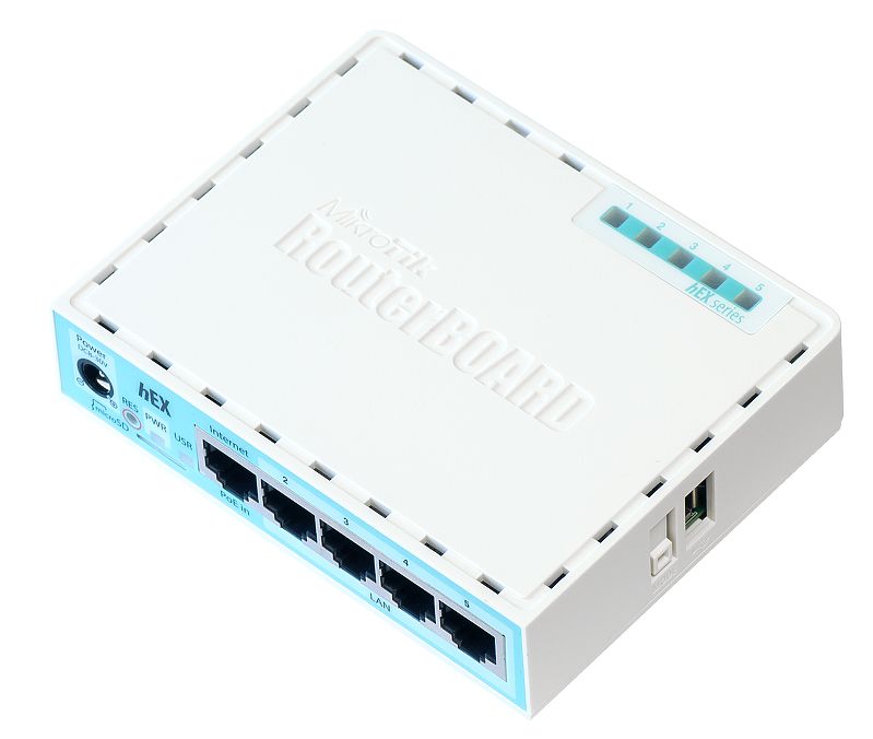 Router MikroTik hEX (RB750Gr3) RB750Gr3 by Mikrotik