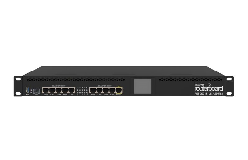 Router MikroTik RB3011UiAS-RM RB3011UiAS-RM by Mikrotik