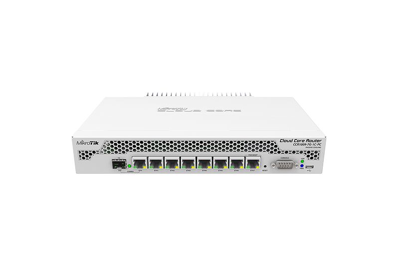 Router MikroTik CCR1009-7G-1C-PC CCR1009-7G-1C-PC by Mikrotik