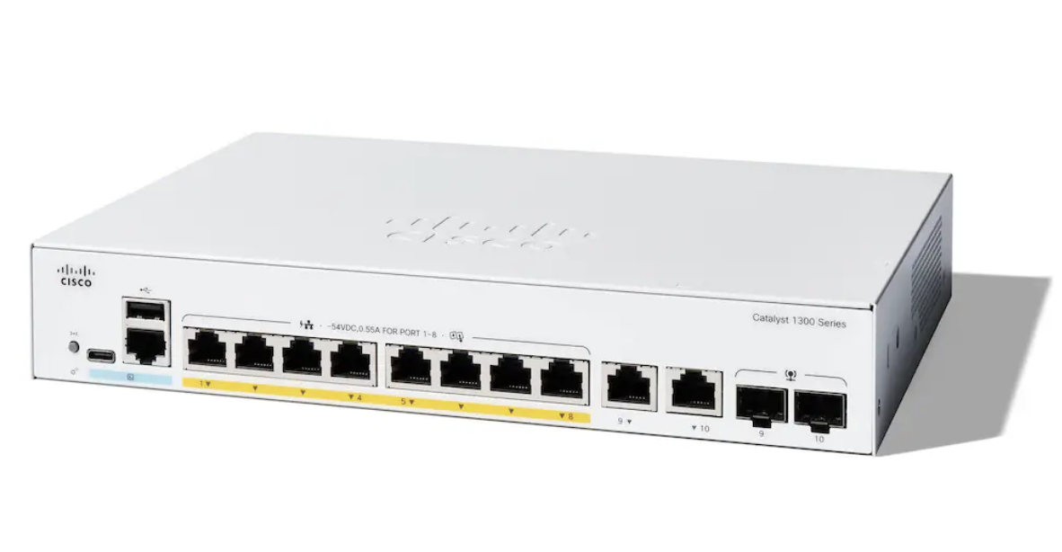 Przełącznik Cisco C1300-8T-E-2G C1300-8T-E-2G by Cisco