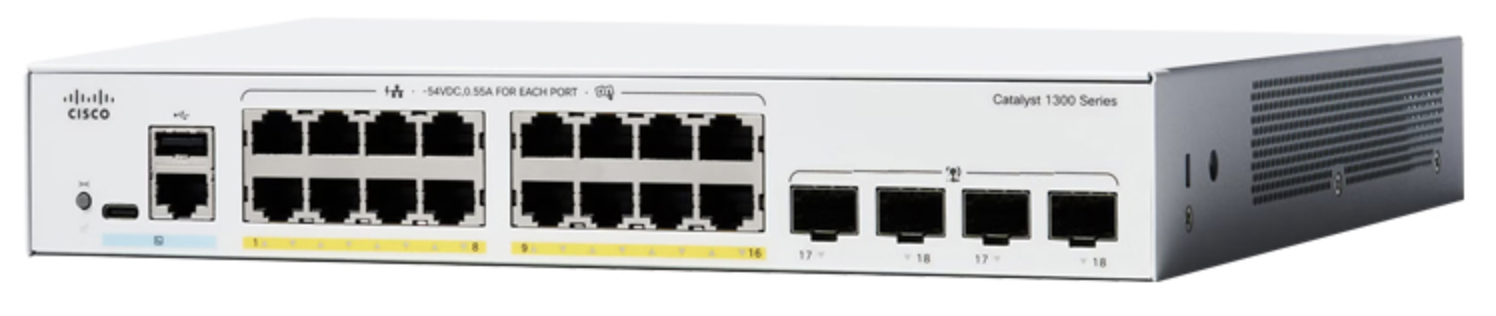 Przełącznik Cisco C1300-16P-4X C1300-16P-4X by Cisco