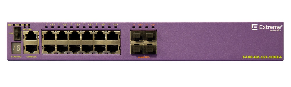 Przełącznik Extreme Summit X440-G2-12t-10GE4 16530 by Extreme