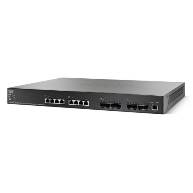 Przełącznik Cisco SB SG550XG-8F8T-K9 (SG550XG-8F8T-K9-EU) SG550XG-8F8T-K9-EU by Cisco