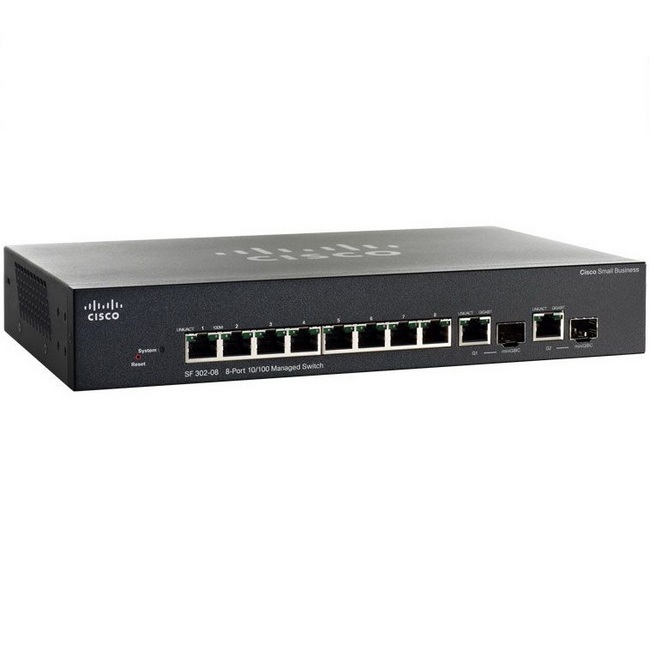 Przełącznik Cisco SB SF302-08 (SRW208G-K9-G5-EU) SRW208G-K9-G5-EU by Cisco