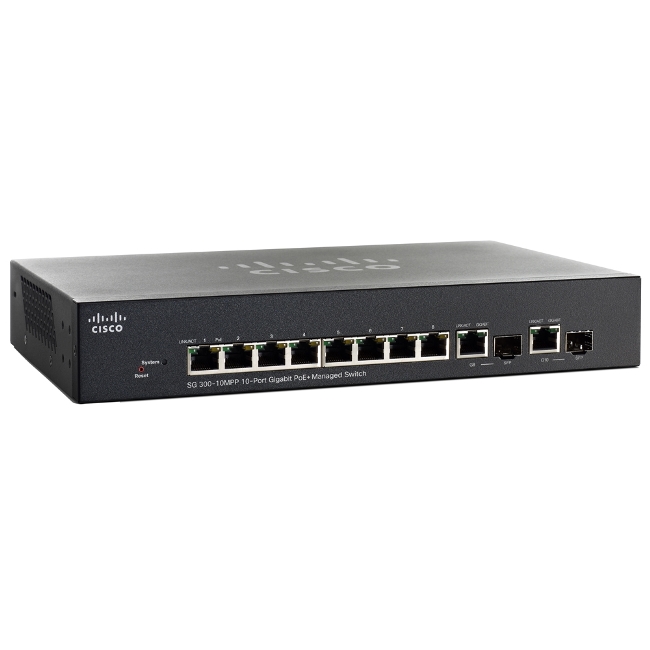 Przełącznik Cisco SB SG300-10MPP (SG300-10MPP-K9-EU) SG300-10MPP-K9-EU by Cisco