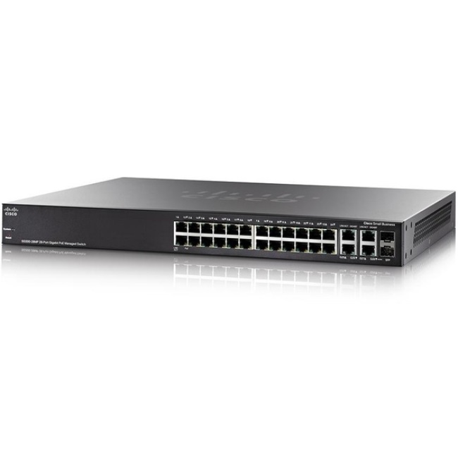 Przełącznik Cisco SB SG300-28MP (SG300-28MP-K9-EU) SG300-28MP-K9-EU by Cisco