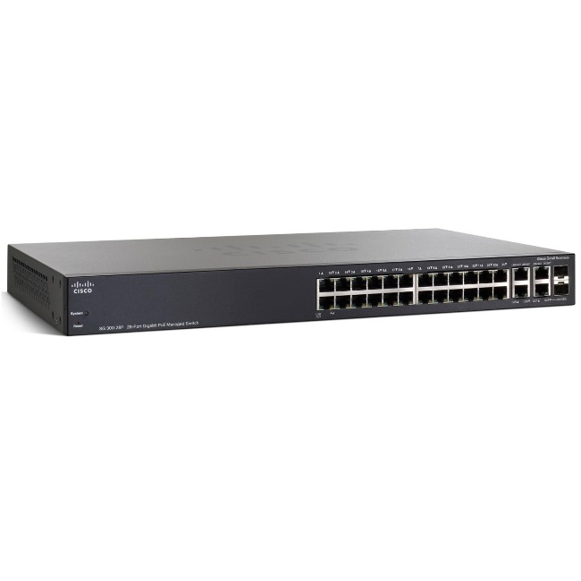 Przełącznik Cisco SB SG300-28P (SRW2024P-K9-EU) SRW2024P-K9-EU by Cisco