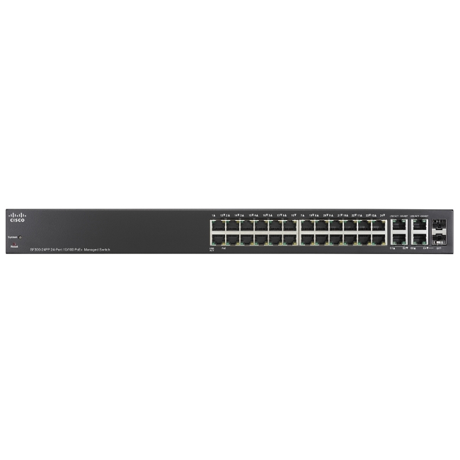 Przełącznik Cisco SB SF300-24PP (SF300-24PP-K9-EU) SF300-24PP-K9-EU by Cisco