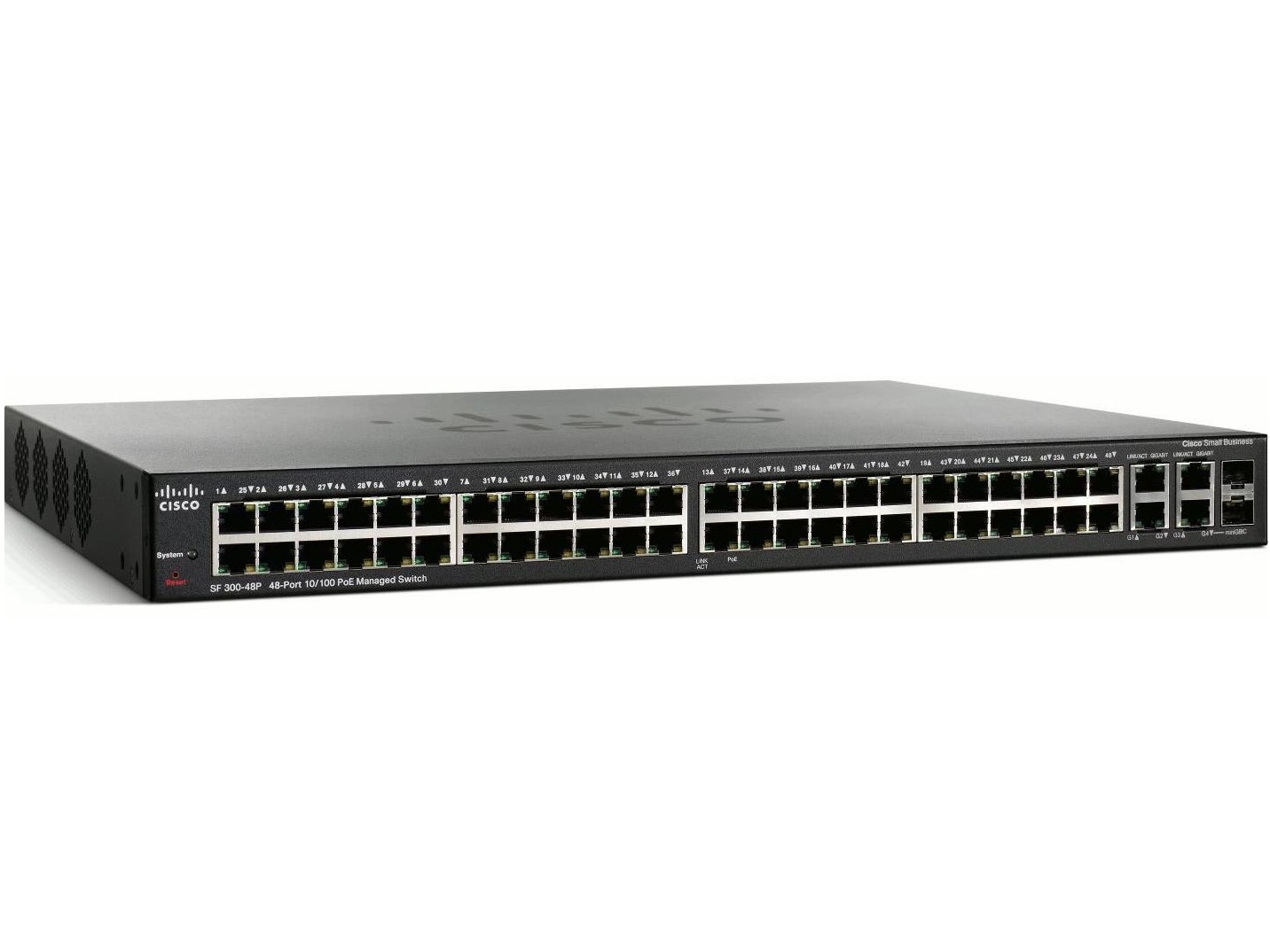 Przełącznik Cisco SB SF300-48P (SRW248G4P-K9-EU) SRW248G4P-K9-EU by Cisco