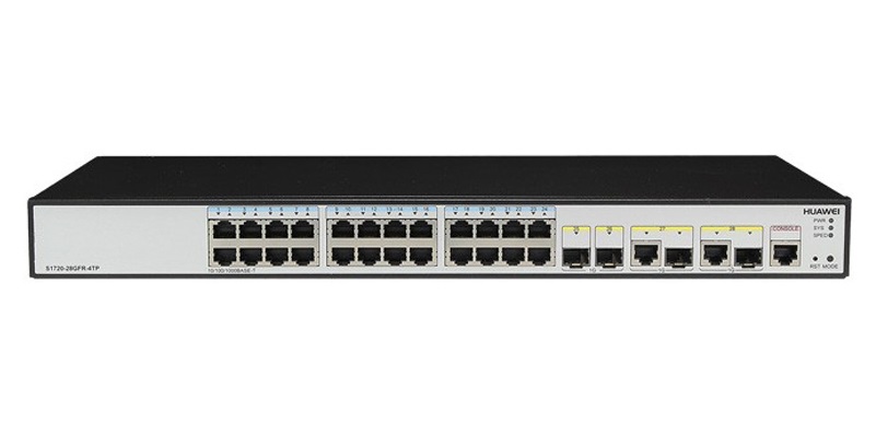 Przełącznik Huawei S1720-28GFR-4TP S1720-28GFR-4TP by Huawei