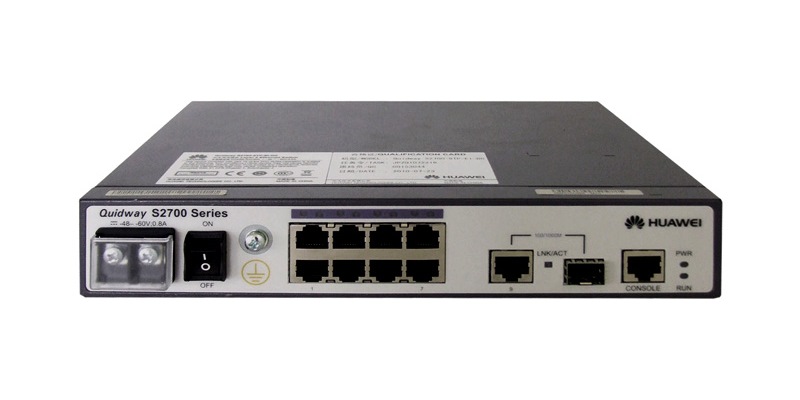 Przełącznik Huawei S2700-9TP-EI-DC S2700-9TP-EI-DC by Huawei