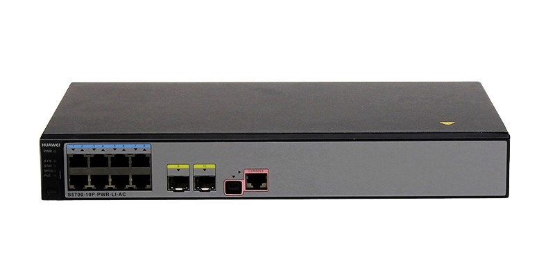 Przełącznik Huawei S5700-10P-PWR-LI-AC S5700-10P-PWR-LI-AC by Huawei