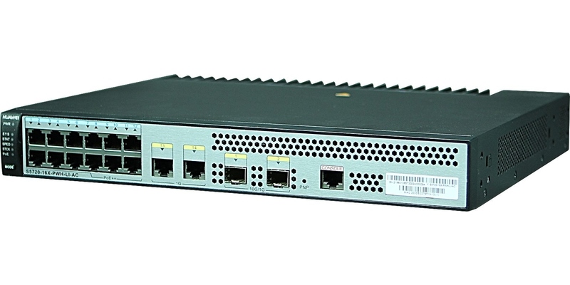 Przełącznik Huawei S5720-16X-PWH-LI-AC S5720-16X-PWH-LI-AC by Huawei