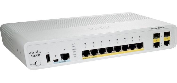 Przełącznik Cisco WS-C2960C-8PC-L WS-C2960C-8PC-L by Cisco