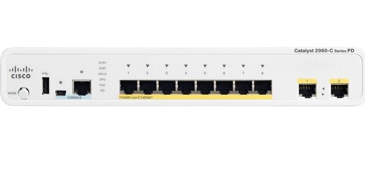 Przełącznik Cisco WS-C2960CPD-8PT-L WS-C2960CPD-8PT-L by Cisco