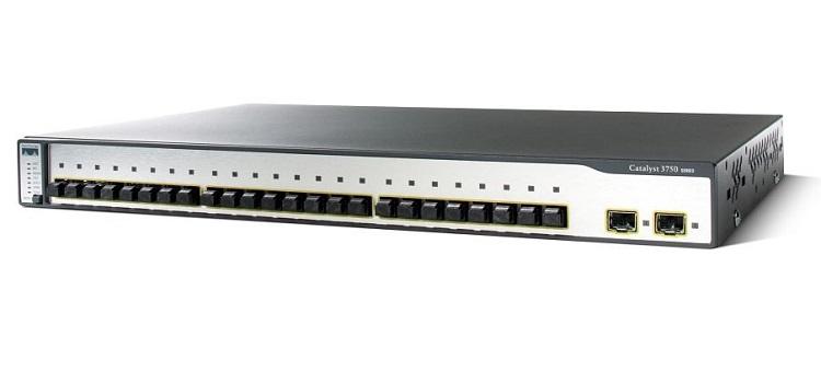 Przełącznik Cisco WS-C3750-24FS-S WS-C3750-24FS-S by Cisco